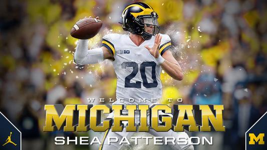 Former Michigan QB Shea Patterson selling his gear, including