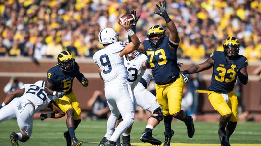 Thomas And Onwenu Named Midseason All-Americans By Pro Football Focus -  Maize&BlueReview