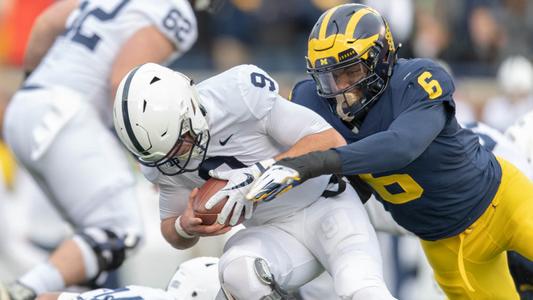 Michigan Wolverines football linebacker Josh Uche became the