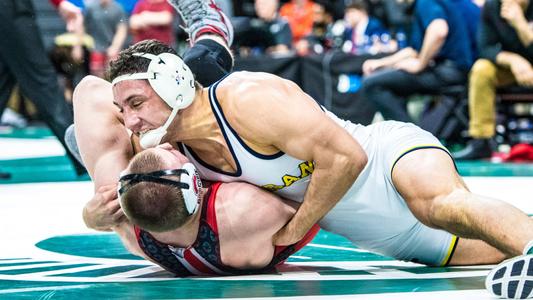 Photos: Big Ten Wrestling Semi-Finals and Wrestle Backs – University of  Iowa Athletics