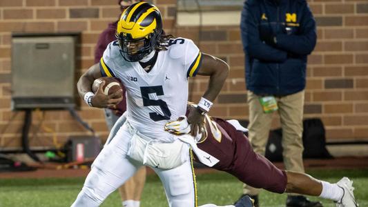 Michigan Wolverines Football: Michigan Football Players Selling Officially  Licensed Jerseys At The MDen