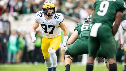 Michigan's Aidan Hutchinson wins Lombardi Award