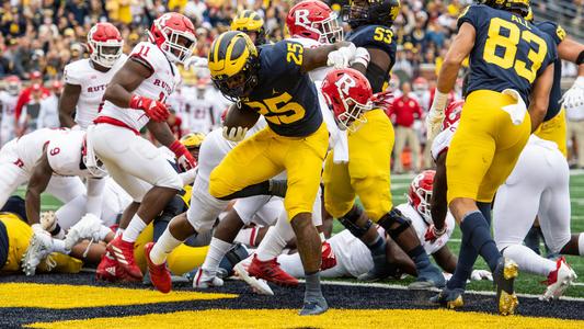 A review of Hassan Haskins' career at Michigan and what's next - Maize n  Brew