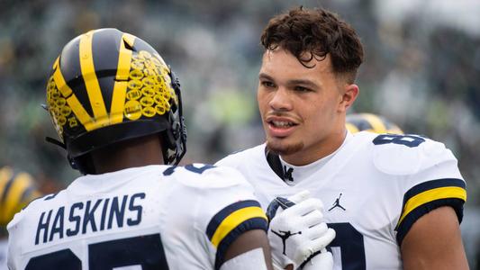 Haskins, Stueber Selected on Final Day of 2022 NFL Draft - University of  Michigan Athletics