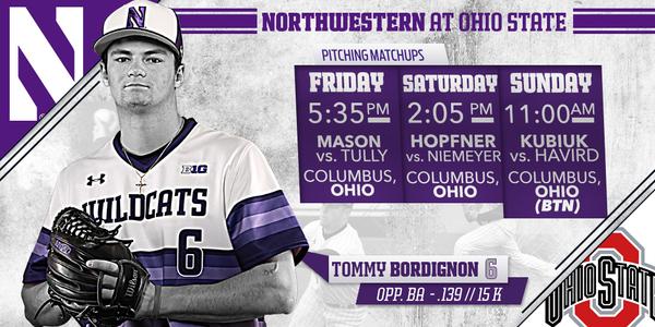 Game Notes - Baseball has Sunday DH against Big 10's Northwestern