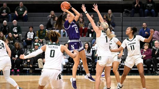 Northwestern falls 91-72 to Michigan State - Northwestern Athletics