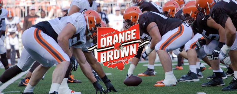 FirstEnergy Stadium filled with fans for Orange & Brown scrimmage