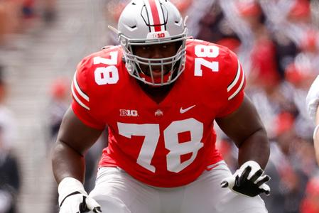 NFL Draft: OT Nicholas Petit-Frere and TE Jeremy Ruckert Third-Round  Selections - Ohio State