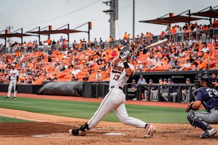 New baseball uniforms are very orange - Pistols Firing