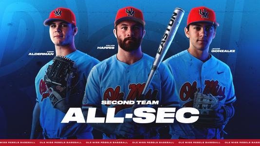 Three Rebels Named to All-SEC Baseball Teams - Ole Miss Athletics