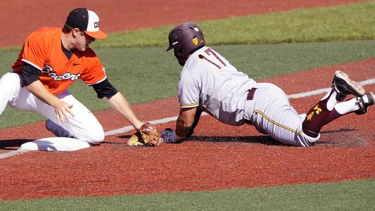 Oregon State Edged By ASU in Series Finale - Oregon State University  Athletics