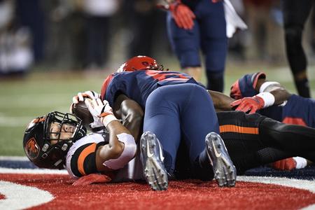 Oregon State tight end Noah Togiai: No more 'Old Man' as he preps