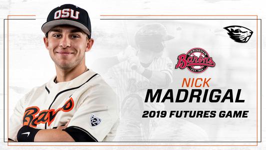 Nick Madrigal Tabbed For MLB Futures Game - Oregon State