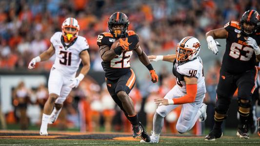 Report: Colts Met Virtually with Oregon State RB Jermar Jefferson