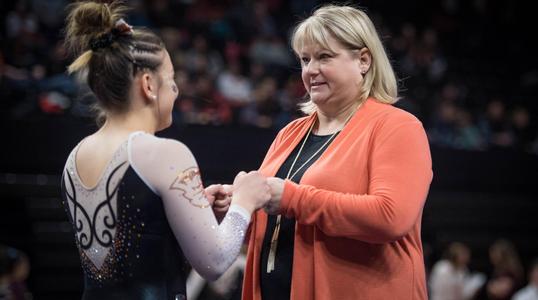 Lawrence's Lane Jarred already has gymnastic move named after her, will  compete at N.C. State next year 