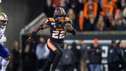 Report: Oregon State Star RB Jermar Jefferson Ruled Out Against Utah