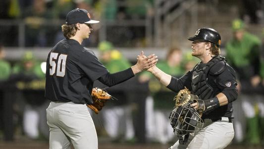 Oregon State pitcher Ryan Brown drafted by the Oakland Athletics