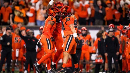 Watch: Former Oregon State Beavers' star Isaiah Hodgins scores