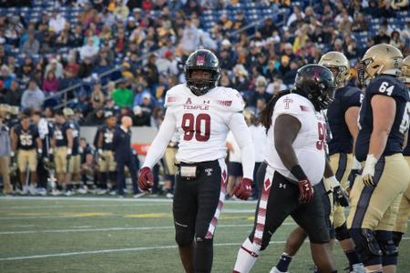 Temple DE Arnold Ebiketie named AAC Defensive Player of the Week