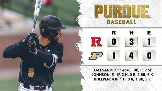 Baseball makes program history, sweeps Purdue on the road