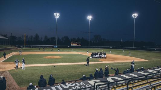 Purdue Baseball on X: #PlayBall at Alexander Field!! @JDBlackwell20 has  delivered the 1st pitch of his Alexander debut. #BoilerUp #Purdue in the  full black uniforms, also debuting at home. 📊  📻