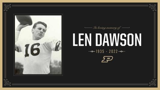 Purdue Legend Len Dawson Passes Away at 87 - Purdue Boilermakers