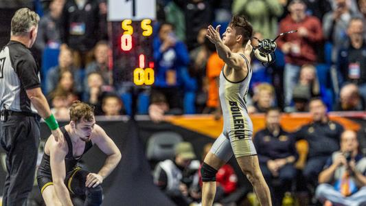 College notes: Led by three All-Americans, UM wrestling pins down fifth  place at NCAAs