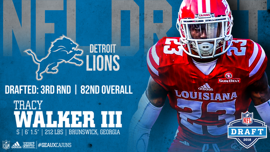 Walker Drafted By Detroit Lions In Third Round Of 2018 NFL Draft