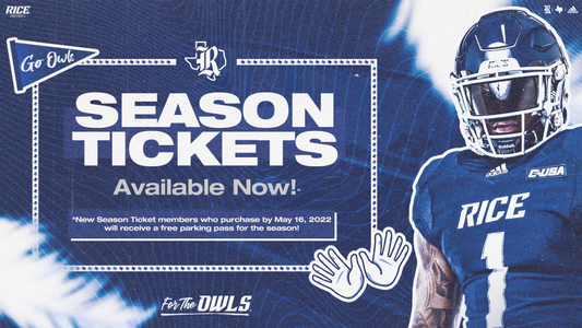 Rice Football Season Tickets Available for New Members - Rice