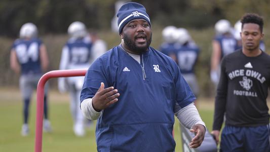 Former NFL RB C.J. Anderson applies 'inquisitive nature,' leadership  qualities as Rice University RBs coach