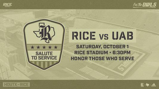 Next Home Game: Salute To Service