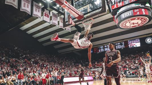 Mohamed Wague Dunk vs. Miss State