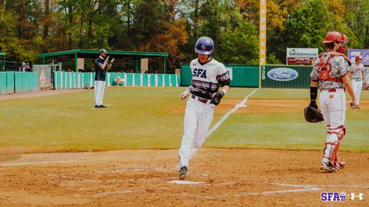 Alumni add SFA connection to MLB American League Championship Series