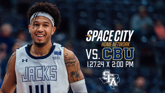 SFA and California Baptist Face Off on Space City Home Network - Stephen F.  Austin