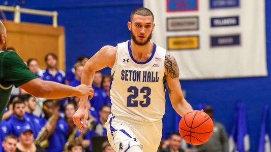 INDIANAPOLIS, IN - FEBRUARY 24: Seton Hall Pirates forward Sandro