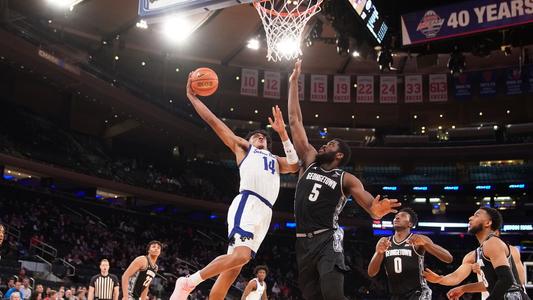 February 5, 2022, Newark, New Jersey, USA: Seton Hall Pirates guard Jared  Rhoden (14) looks to make a play during NCAA Big East action between the  Seton Hall Pirates and the Creighton