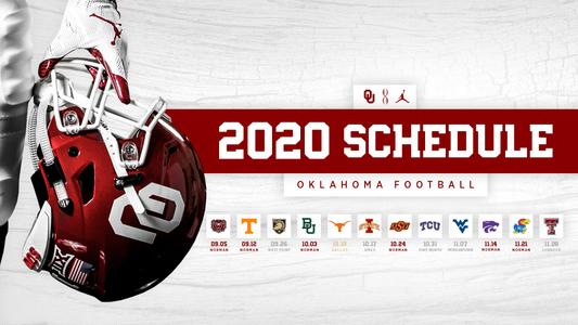 OU football: Oklahoma's revised 10-game schedule for 2020 season announced