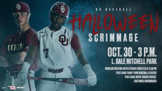 Baseball to Hold Halloween Intrasquad Scrimmage - University of Oklahoma