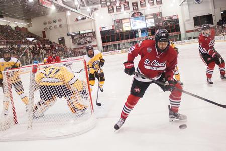 Former SCSU standout Mikey Eyssimont scores 1st NHL goal - The Rink Live   Comprehensive coverage of youth, junior, high school and college hockey