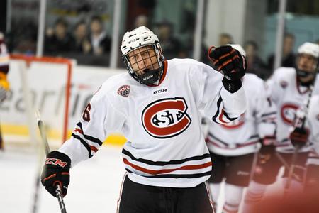 Brodzinski leads St. Cloud State past Boston U. 6-2 in NCAA hockey