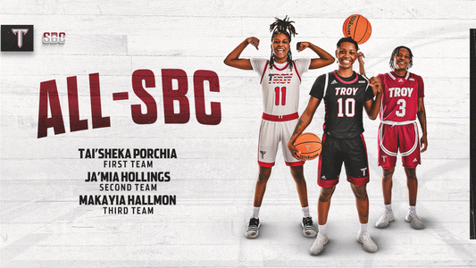 Trio of Trojans Earn All-Sun Belt for Women's Basketball - Troy University  Athletics