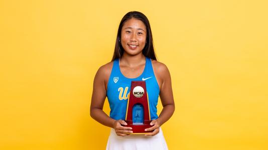 UCLA freshman Fangran Tian claims NCAA women's tennis singles title - Daily  Bruin