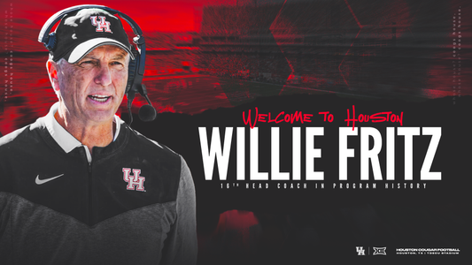 Willie Fritz welcome announcement graphic