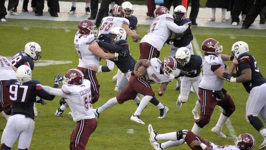 Miami Dolphins Select Larnel Coleman, OT UMASS in Round 7, Pick