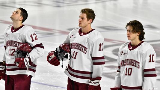 No. 9/9 Men's Ice Hockey Falls 2-1 in OT at No. 7/8 BU Despite