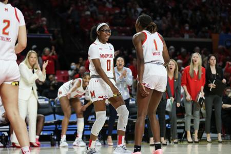 Maryland women's basketball's Shyanne Sellers set to play sister