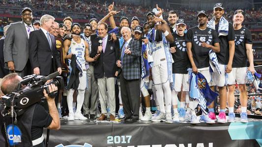 2017 NCAA champions trophy presentation