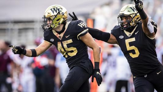 Former Northside football and current Wake Forest player Carlos Basham  honored by the ACC