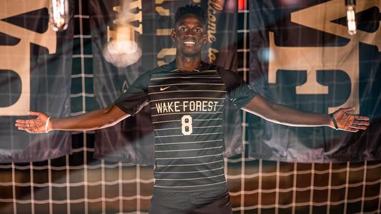 Wake Forest - NCAA Men's Soccer : Vlad Walent - Black Jersey