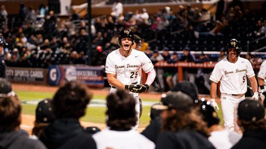 No. 10 Miami Baseball Defeats No. 1 Ranked Wake Forest - All